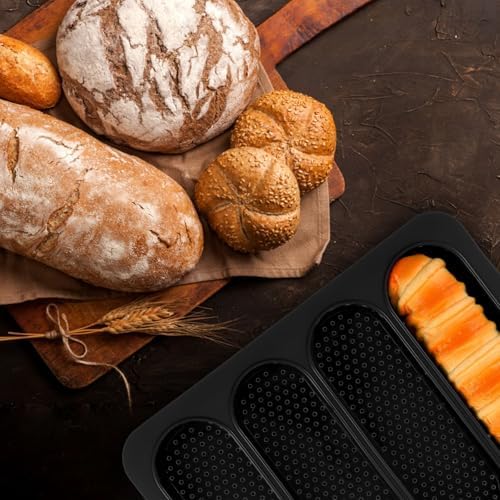 Set of 5 Silicone Hamburger Bun Mold 4 6 9 Cup Hamburger Bun Pan with