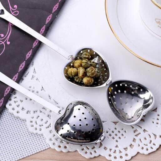 Stainless Steel Tea Infuser Heart shape Tea Strainer for Loose Tea