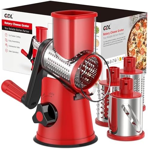 GDL Hand Crank Rotary Cheese Grater