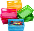 DEAYOU Classroom Storage Baskets, 16 Pack, Colorful