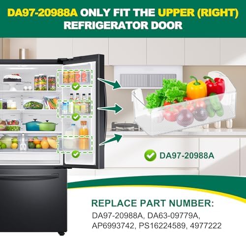 DA97-20988A Refrigerator Door Bin Shelf Replacement for Samsung