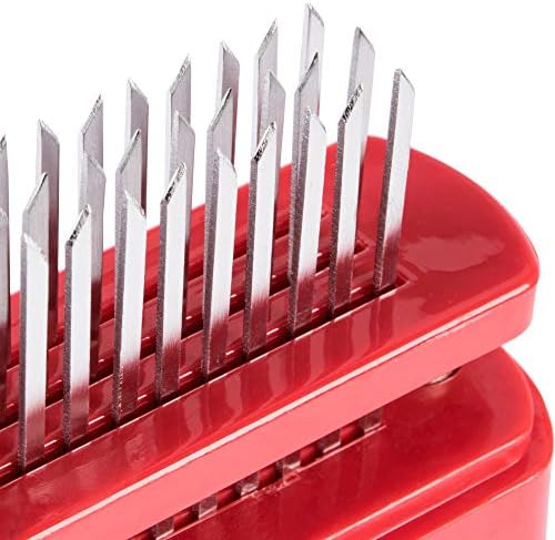 Chef Master Handheld Meat Tenderizer, Stainless Steel