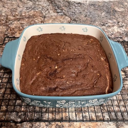 Wisenvoy Baking Dish Ceramic Brownie Pan 9x9 Baking Pan Casserole Dish