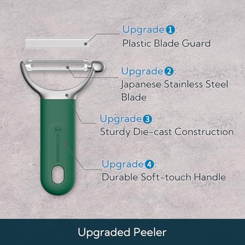 KITCHENDAO Swivel Vegetable Potato Peeler for Kitchen, Japanese