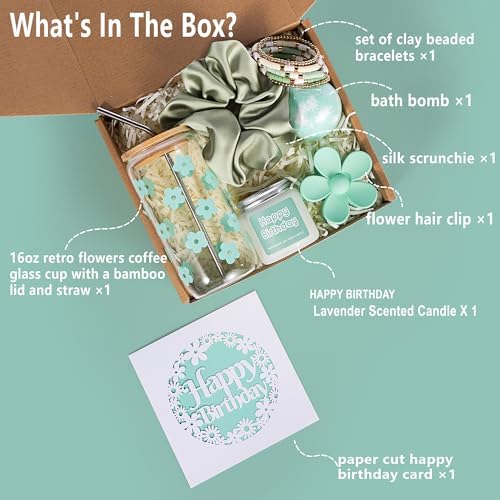 JTEWB Birthday Gifts For Women, Teen Girl, Her, Happy Birthday Gift