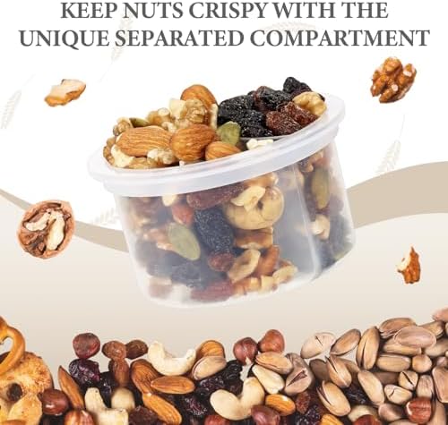 SOLIGT 2 Pack Overnight Oats Containers with Lids