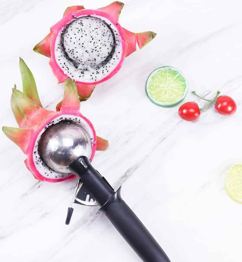Cookie Scoop Set,Ice Cream Scoop with Trigger,Stainless Steel Portion