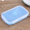 Tbest Collapsible Food Storage Container 800ml Silicone Lid