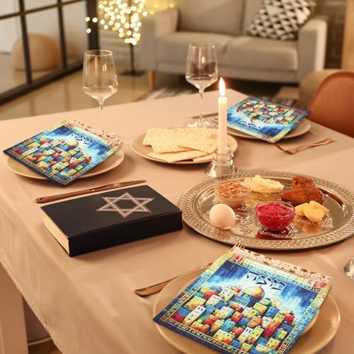 Mindsoft 2 Pcs Passover Afikoman Bags set Passover Seder Afikomen