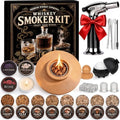 Whiskey Smoker Kit with Torch, 8 Wood Chip Flavors and 4 Scented