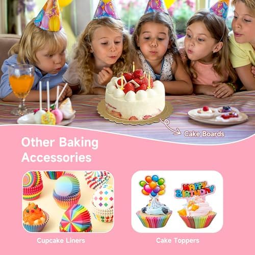Cake Decorating Kit - Cake Turntable for Decorating with Baking