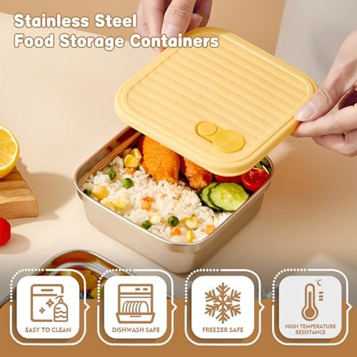 CLWVPCOT 4 Pack 20oz Sandwich Containers with Lids