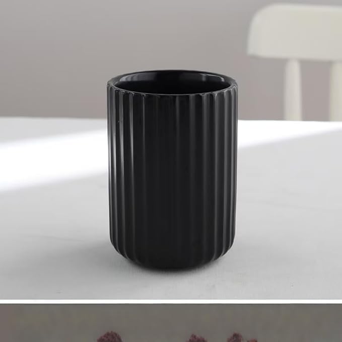 TOPYOKK Stoneware Coffee Bar Utensil Holder Tea & Coffee Spoon & Stirrer Holder - Image 7
