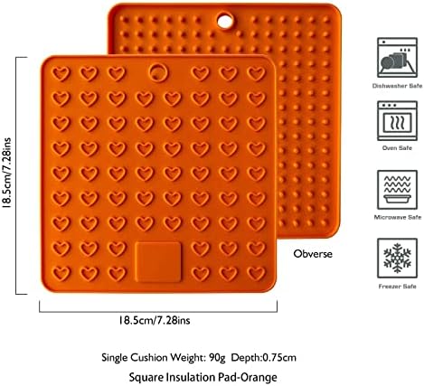 Nordic Style Love Heart Shape Multifunctional Anti-scald Heat