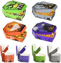 48 Pcs Halloween Paper Food Trays Disposable Treat Nacho Snack Candy