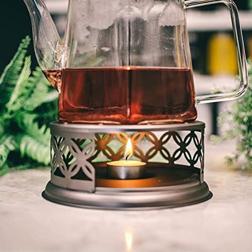 GROSCHE Cairo Teapot Warmer with Tea Light Candle, Universal Stand