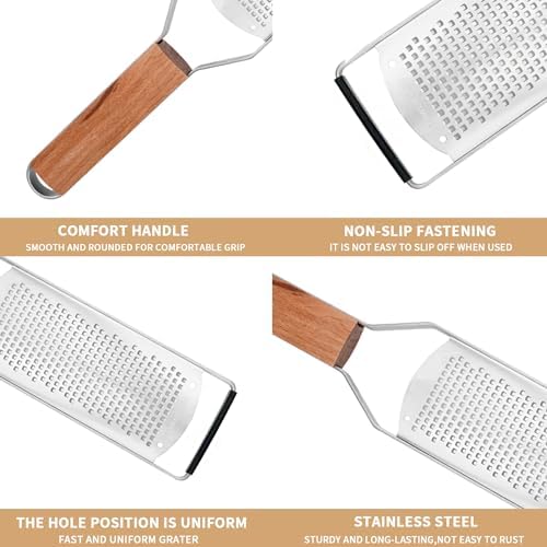 Cheese Graters for Kitchen Stainless Steel Handheld