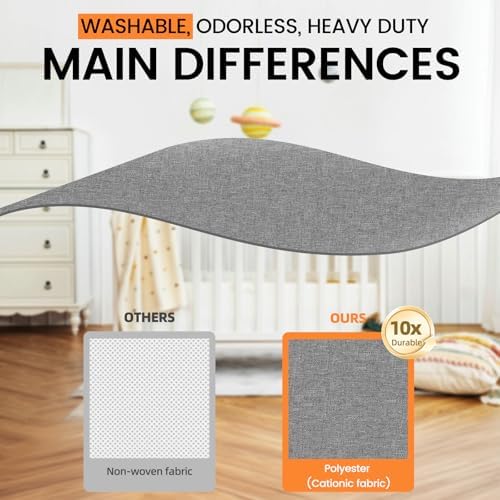 Criusia 3 Pack Sock Underwear Drawer Organizer Dividers, 64 Cell