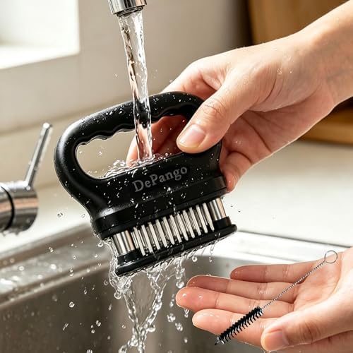Meat Tenderizer with 48 Stainless Steel Blades
