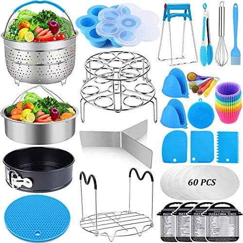Instant Pot 6 qt/8 Qt Pressure Cooker Accessory Set - 2 Steamer