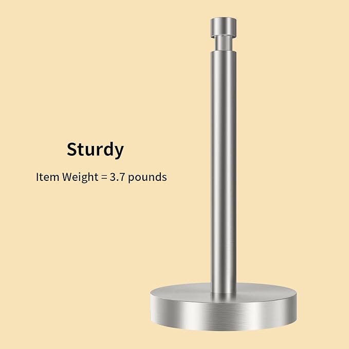 YUMORE Paper Towel Holder Countertop, Counter Paper Towel Holder - Image 3