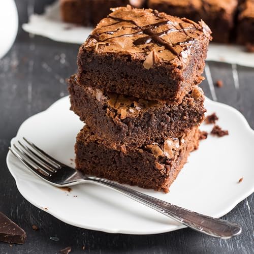 3 Pack Brownie Pan with Dividers, 12-Cavity Non-stick Square Mini