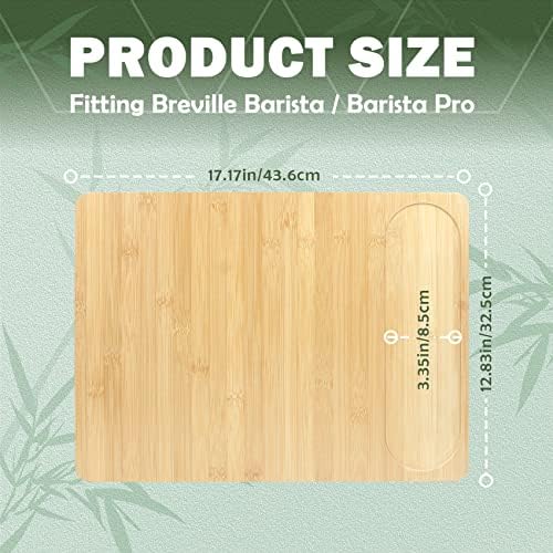 Bamboo Appliance Slider for Breville Barista 870/878