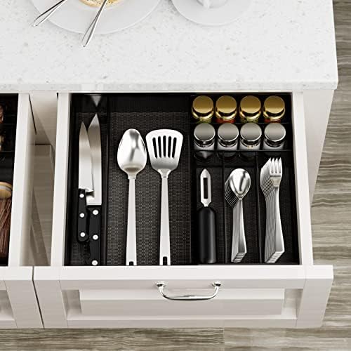 JANE EYRE Utensil Drawer Organizer - Expandable Cutlery Tray