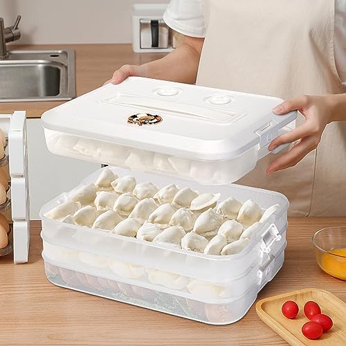 Food Storage Containers with Lids, Plastic Cookie Storage Containers