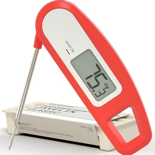 Lavatools Javelin® Ultra-Fast 3-Second Digital Instant Read Meat Thermometer by Lavatools