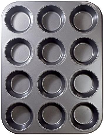 Ecolution Bakeins 12 Cup Muffin and Cupcake Pan – PFOA, BPA, and PTFE