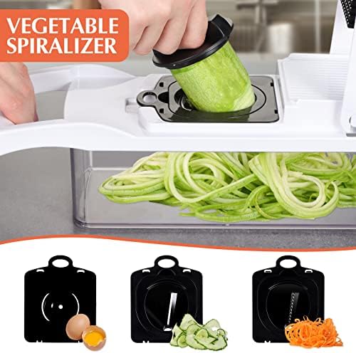 KEOUKE Vegetable Chopper Mandoline Slicer, 16-in-1