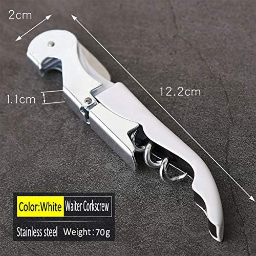 Professional Waiter Corkscrew Wine Openers Set, Heavy Duty Stainless Steel - Image 3