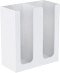 Richboom Acrylic Coffee Cup and Lid Storage Organizer Holder, 2 Compartments by Richboom