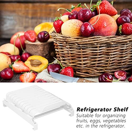 Refrigerator Storage Rack PullOut Drawer Shelf Organizer Kitchen