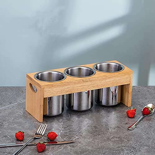 ZOOFOX 3 Pack Stainless Steel Silverware Holder