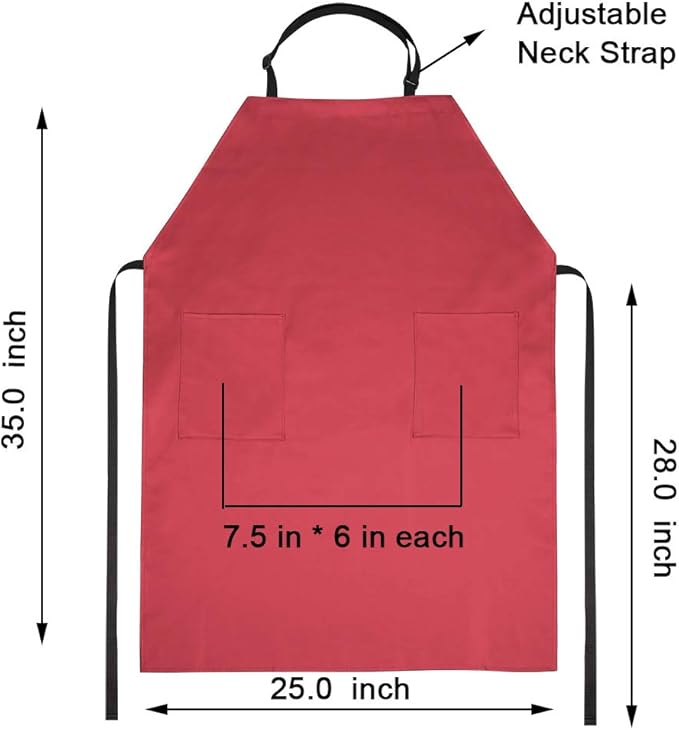 VWELL Waterproof Rubber Vinyl Apron - Image 7