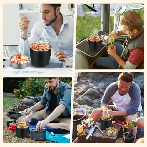 MAXSO Lunch Container 40 oz for Adults Stainless Steel Vacuum