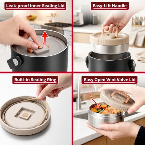 86oz Stainless Steel Vacuum Insulated Food Jar for Hot & Cold Food