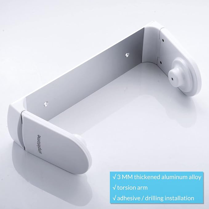 simpletome ONE Hand Tear Paper Towel Holder Under Cabinet Adhesive or Drilling - Image 8