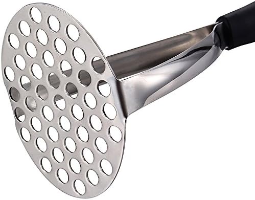 Joyoldelf Heavy Duty Stainless Steel Potato Masher, Professional