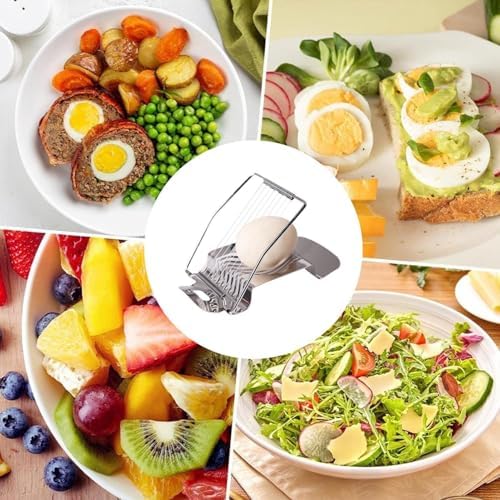 Egg Slicer Compact Fruit Cutting Tool