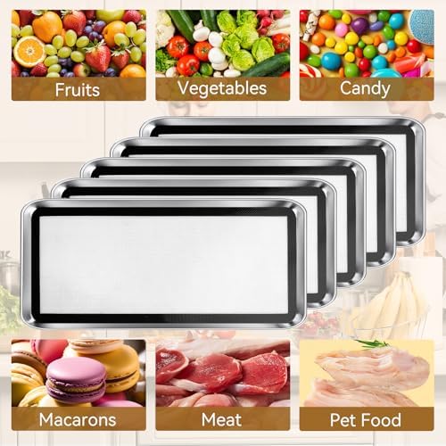 Silicone Mats for Harvest Right Freeze Dryer Trays, Medium, 5-Piece