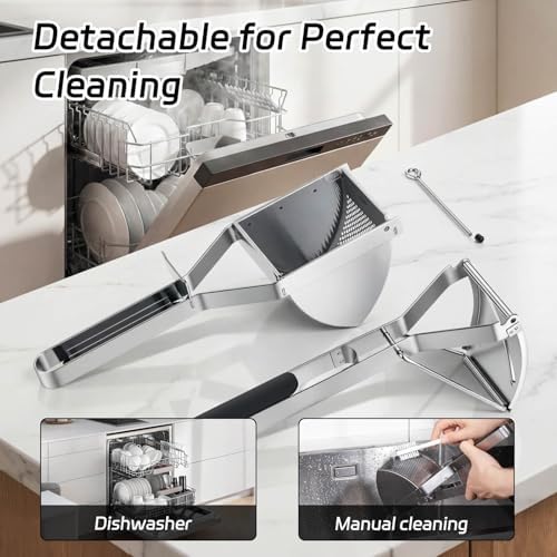 SPEENSUN Potato Ricer, 22oz Large Capacity, Heavy Duty Stainless Steel