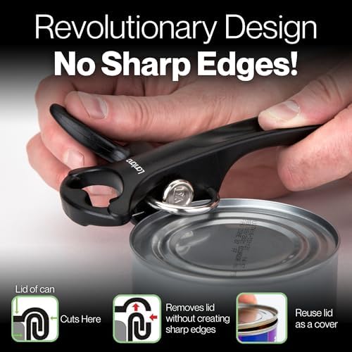 Lantana Can Opener (Smooth Edge/Safety), Handheld Manual, Bottle Cap