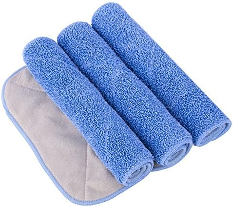 MR.SIGA Microfiber Mop Refills, Pack of 3