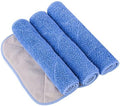 MR.SIGA Microfiber Mop Refills, Pack of 3
