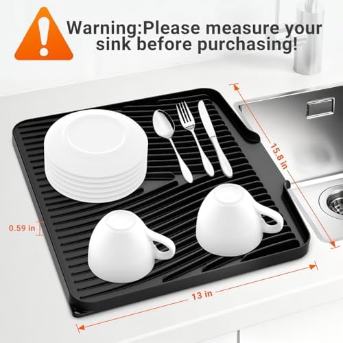 Silicone Dish Drying Mat for Kitchen counter