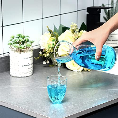 Chengu Bedside Water Carafe with Tumbler Glass Set 600 ml, 1 Set