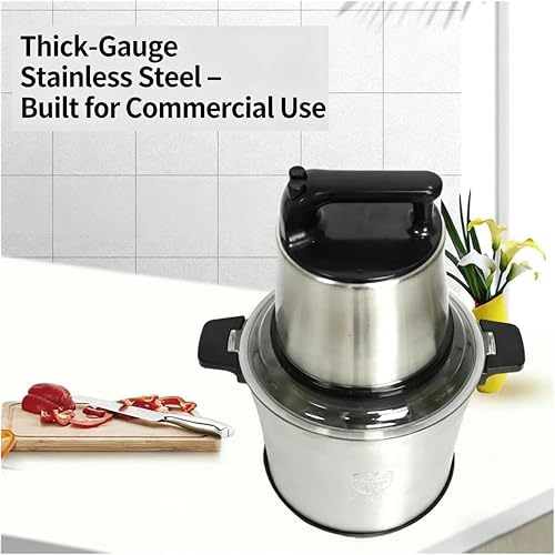 Commercial Meat Grinder Food Processor, 10L Capacity